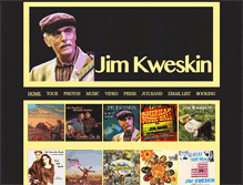 Tablet Screenshot of jimkweskin.com